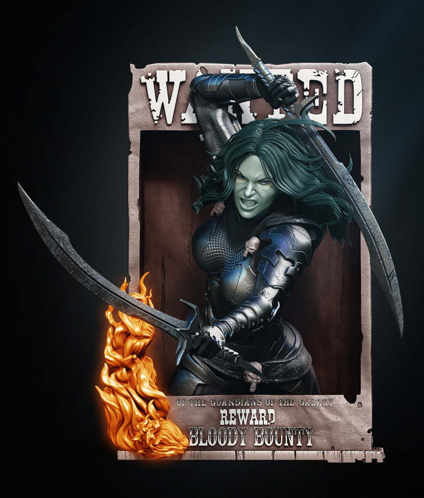 Gamora - Poster Bust