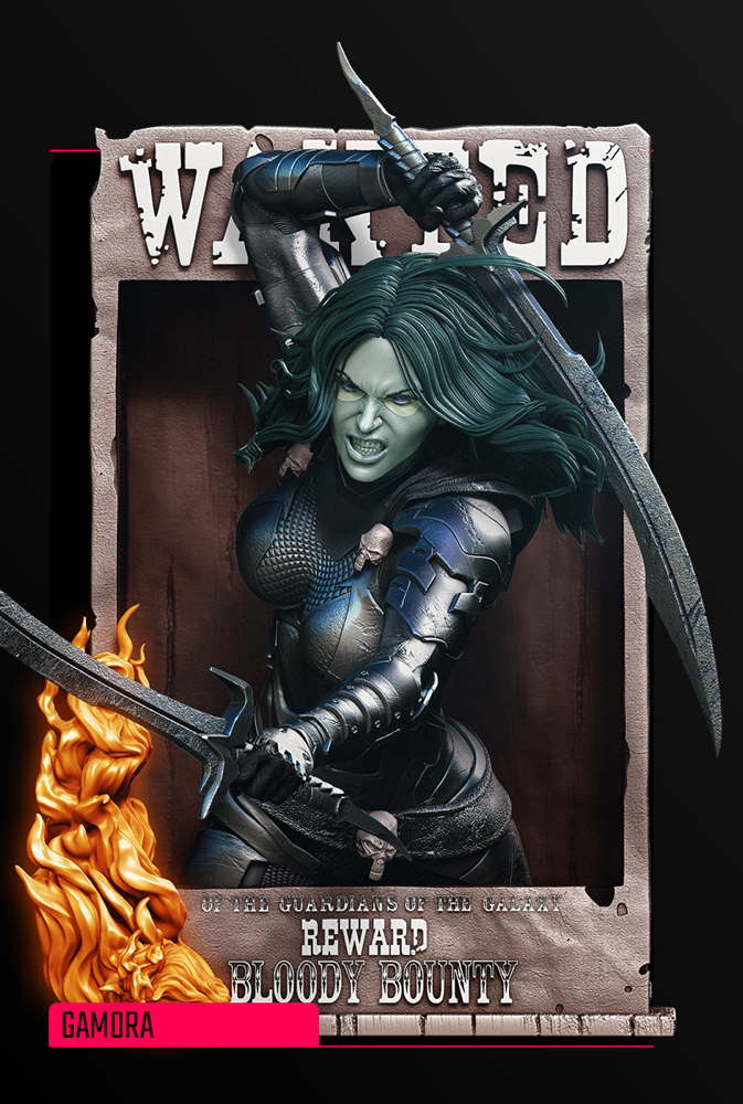 Gamora - Poster Bust