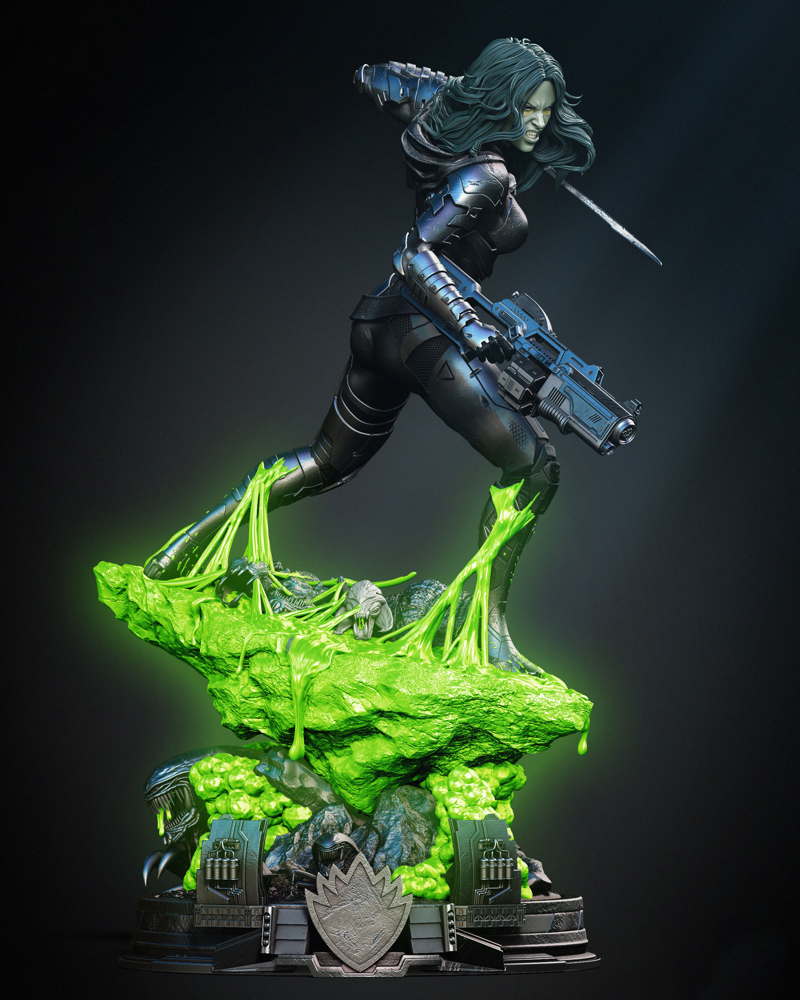 Gamora - Sculpture