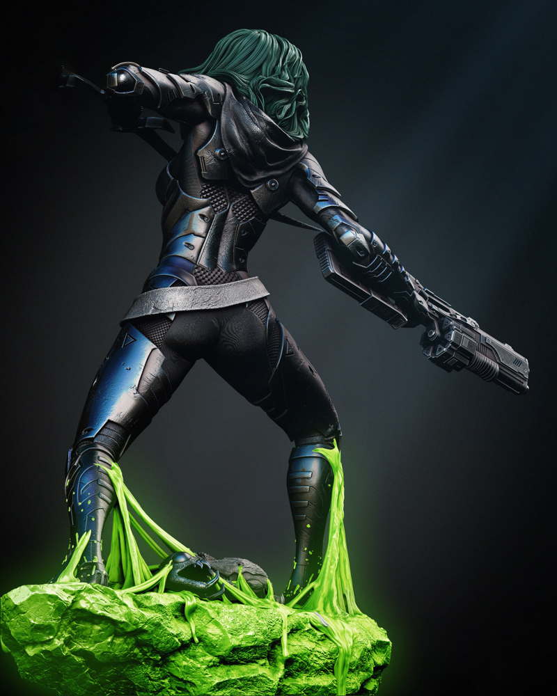 Gamora - Sculpture