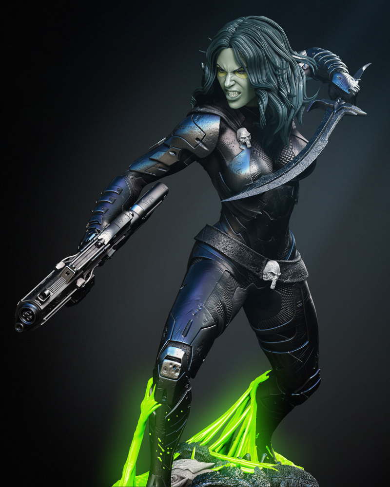 Gamora - Sculpture