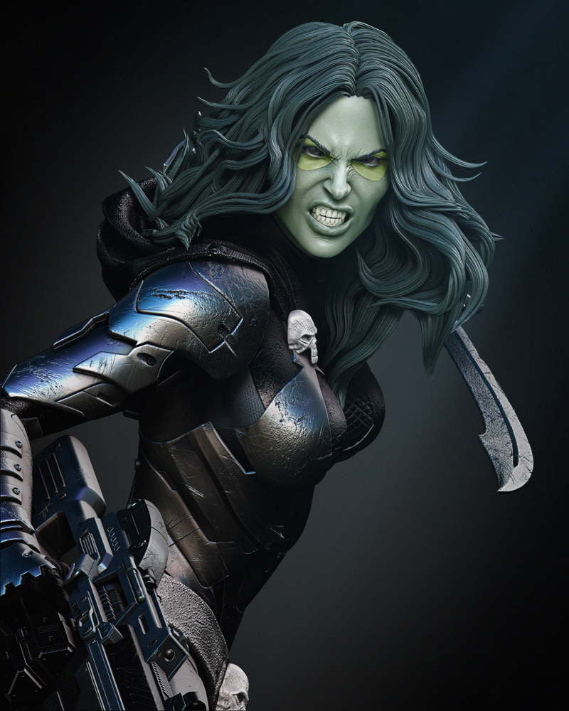 Gamora - Sculpture