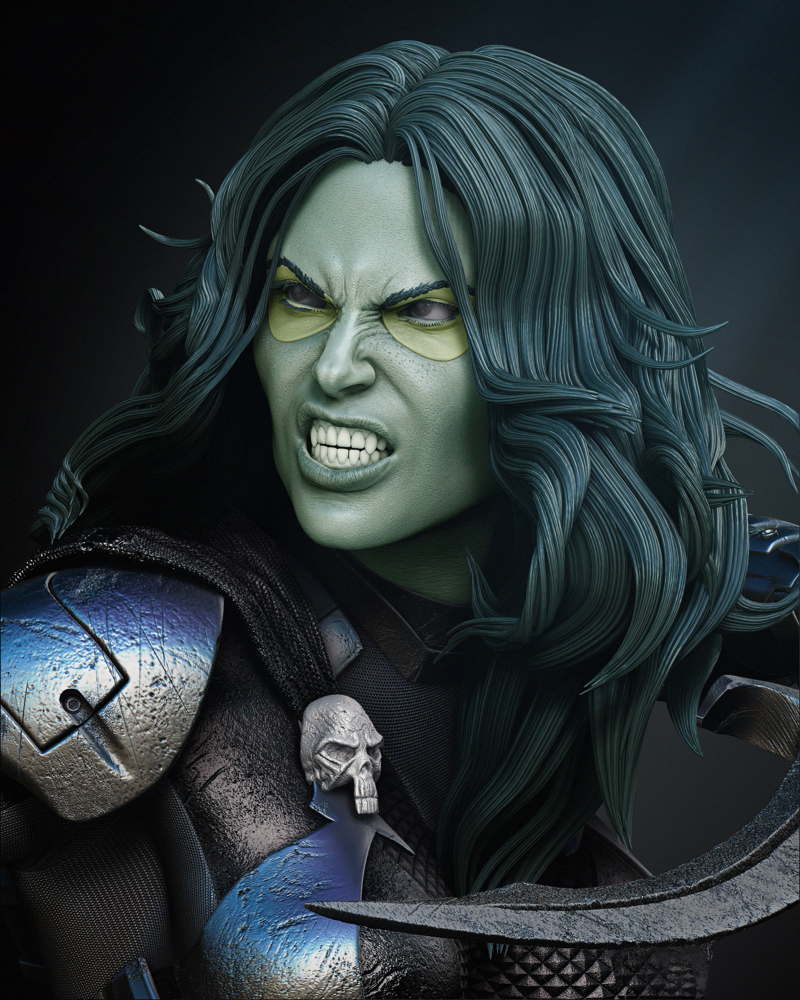 Gamora - Sculpture