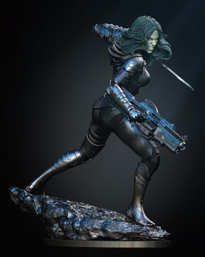 Gamora - Sculpture