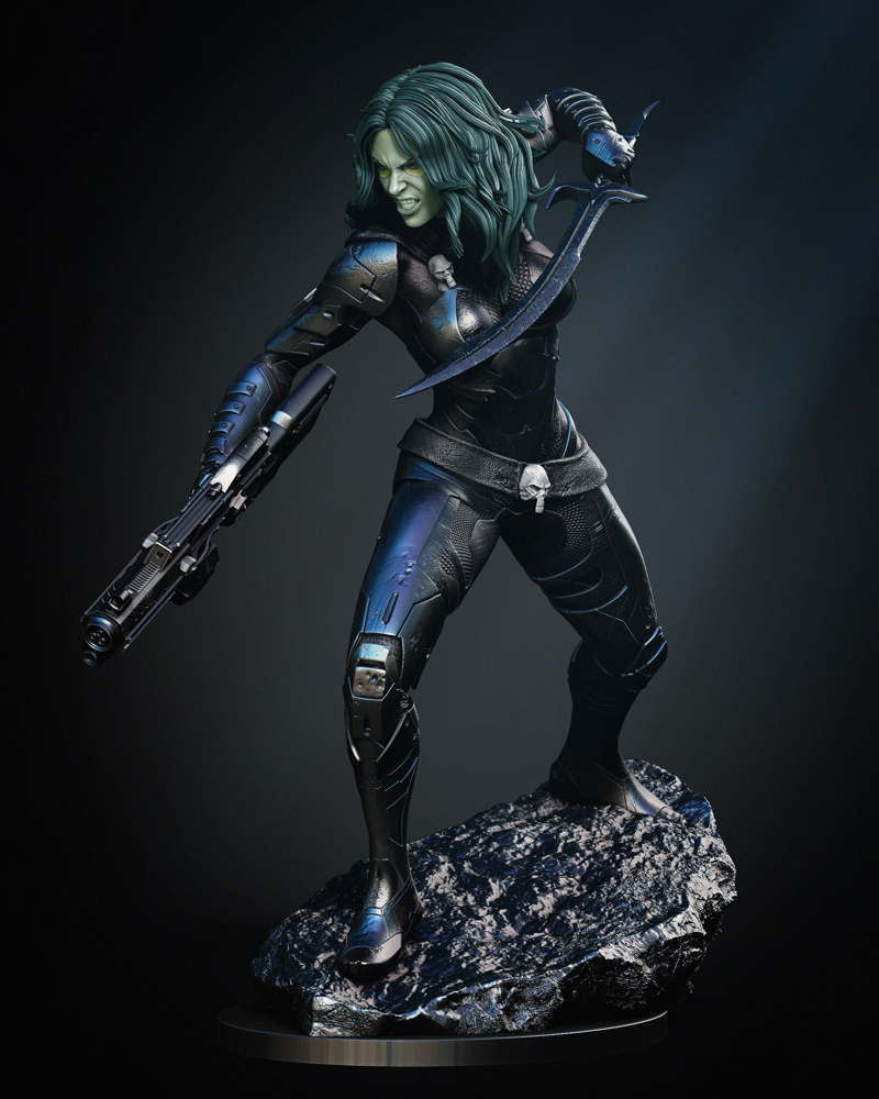 Gamora - Sculpture