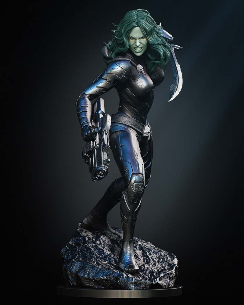 Gamora - Sculpture