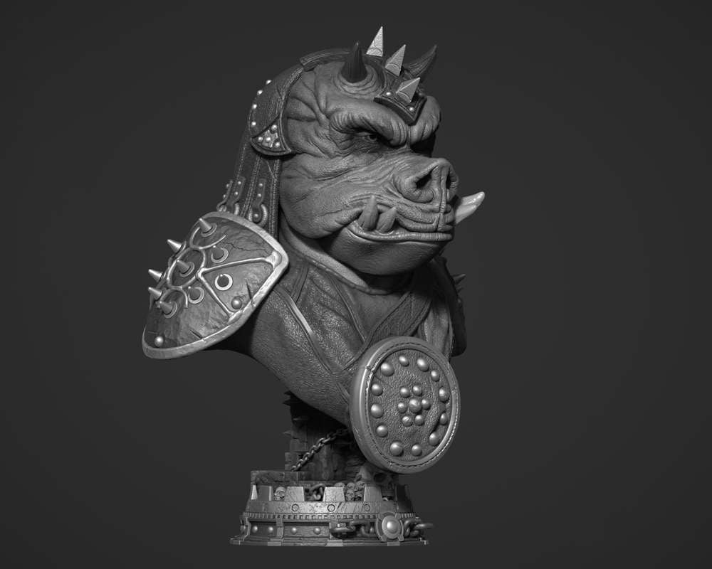 Gamorrean Guard - Portrait Bust