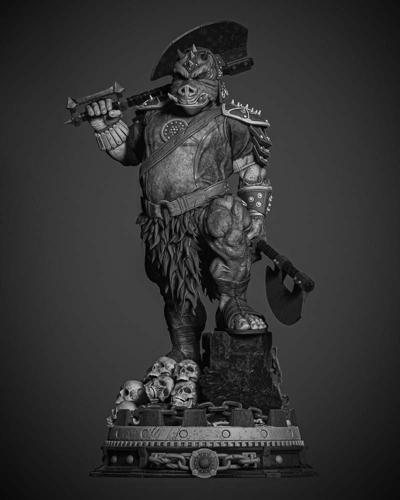 Gamorrean Guard - Sculpture