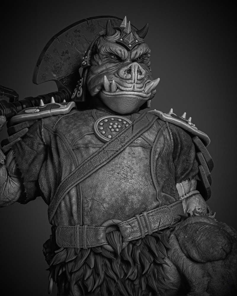 Gamorrean Guard - Sculpture