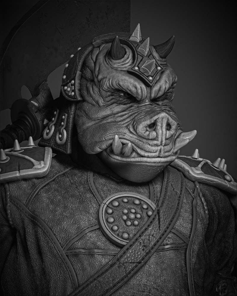 Gamorrean Guard - Sculpture