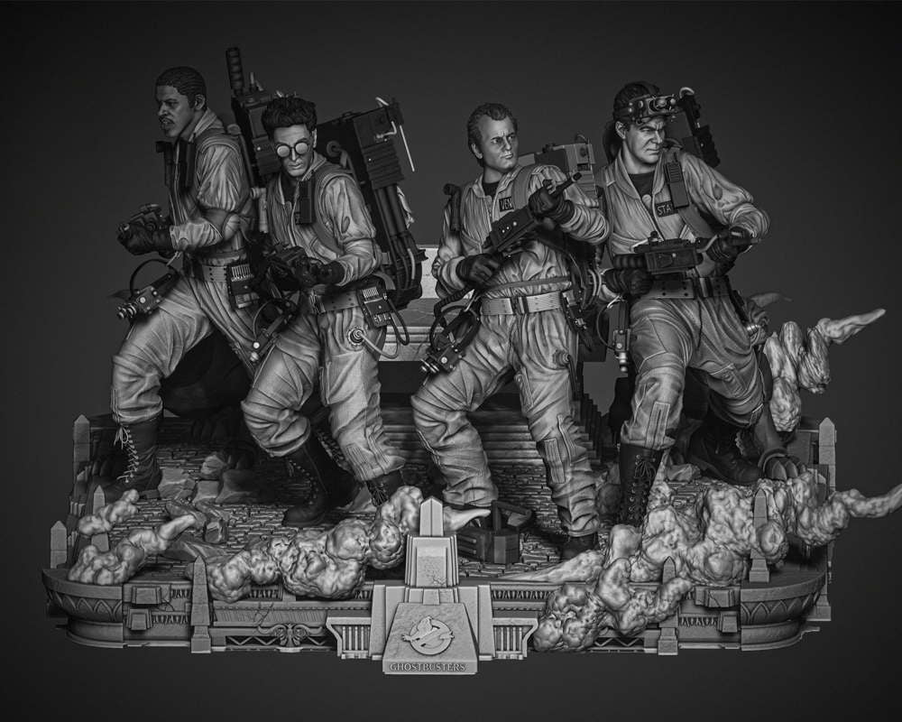 Ghostbuster - Diorama