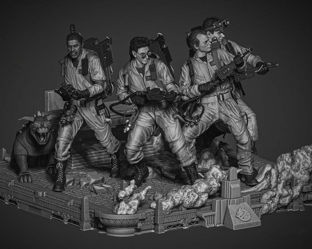 Ghostbuster - Diorama