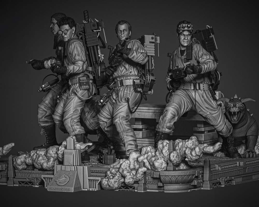 Ghostbuster - Diorama