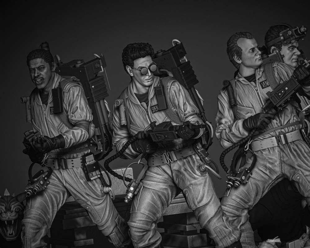 Ghostbuster - Diorama