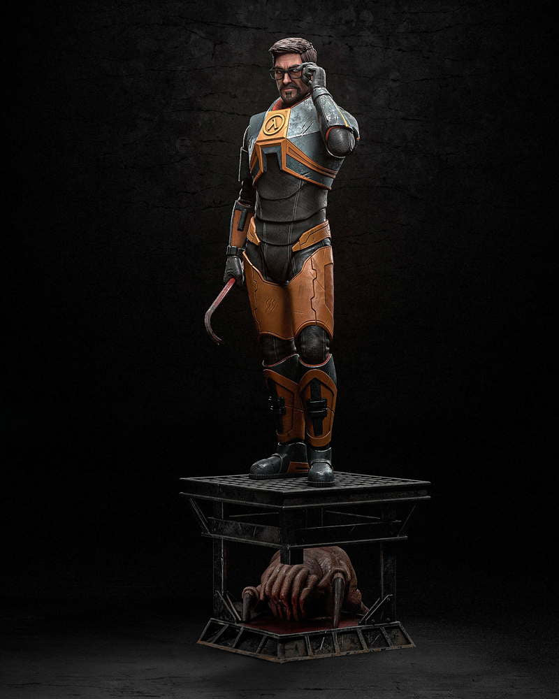 Gordon Freeman - Half-Life - Sculpture