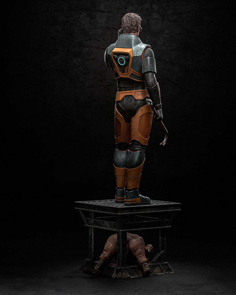 Gordon Freeman - Half-Life - Sculpture