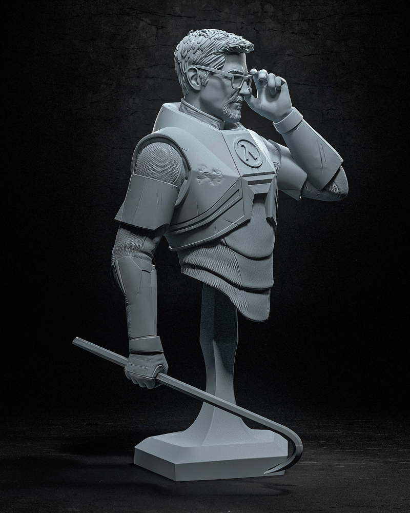 Gordon Freeman - Half-Life - Sculpture