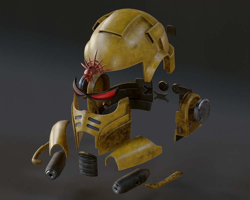 Space Marine - Gravis - Helmet