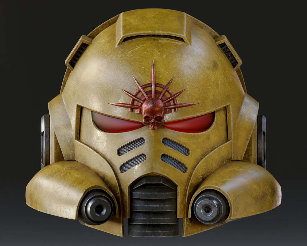 Space Marine - Gravis - Helmet