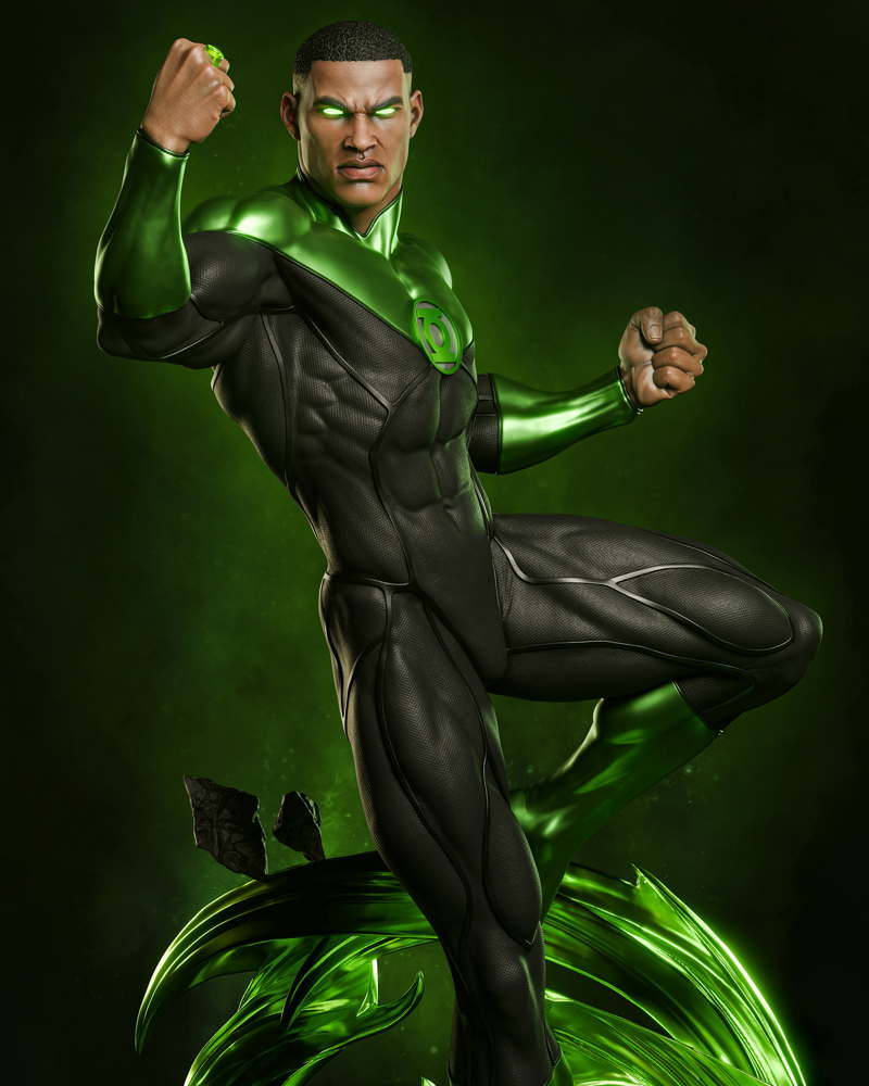 Green Lantern #2 – Sculpture