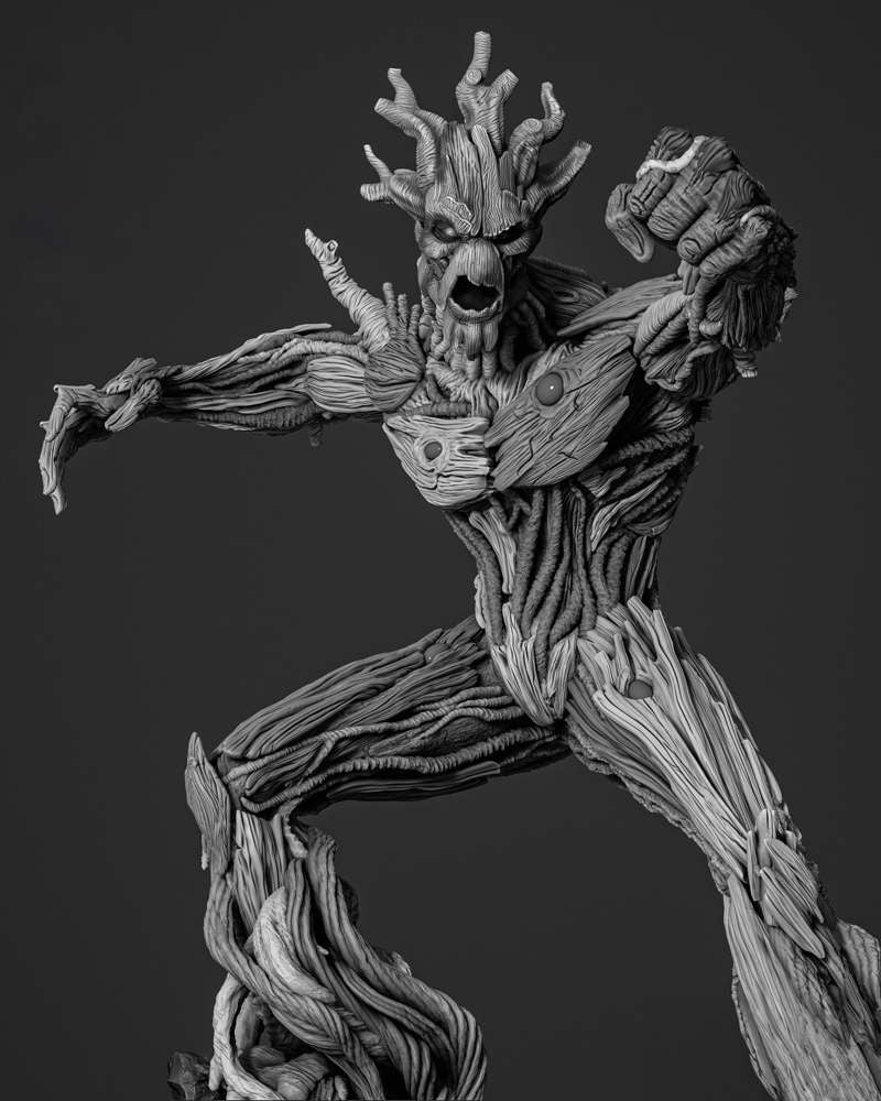 Groot - Sculpture