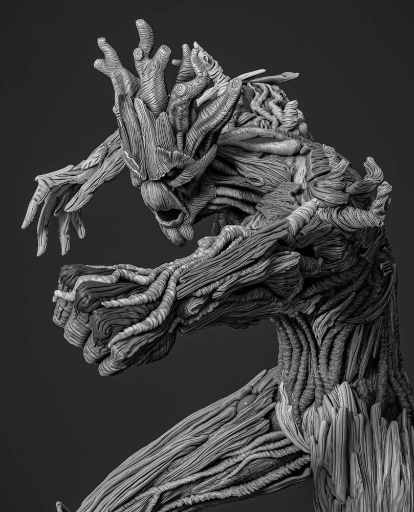 Groot - Sculpture