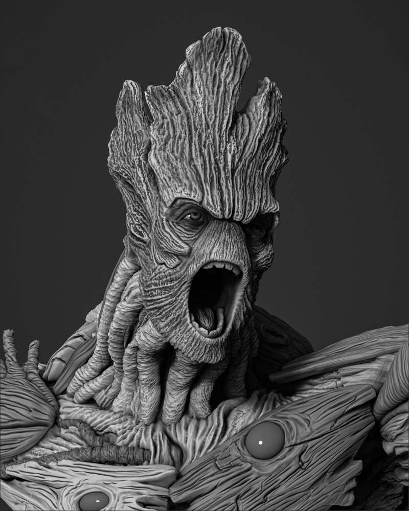 Groot - Sculpture