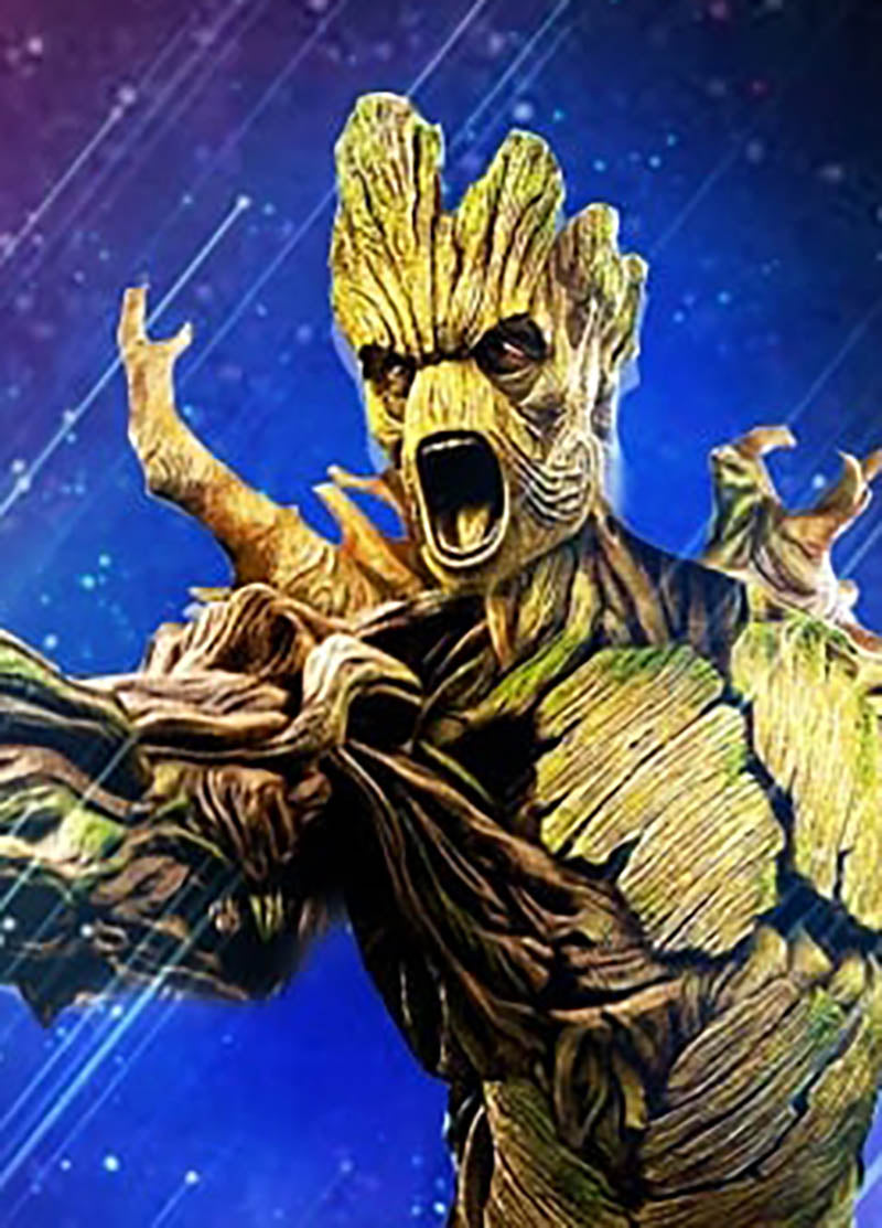 Groot Statue Adult - Sculpture