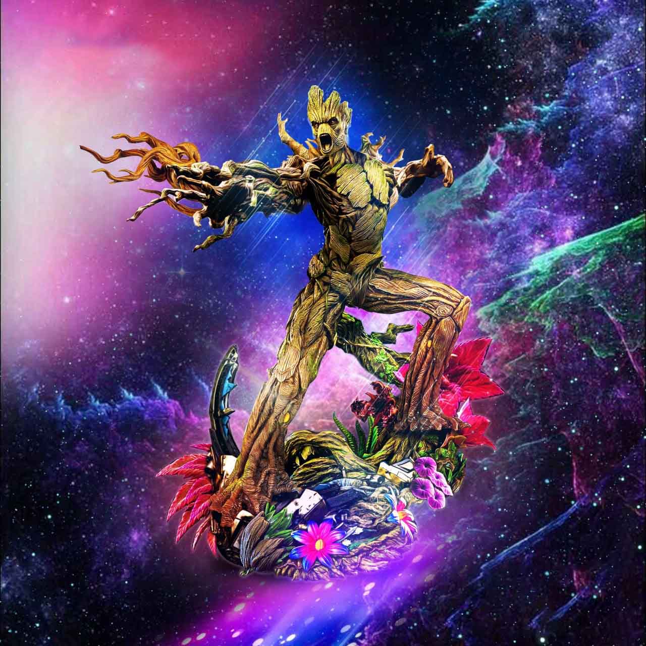 Groot Statue Adult - Sculpture