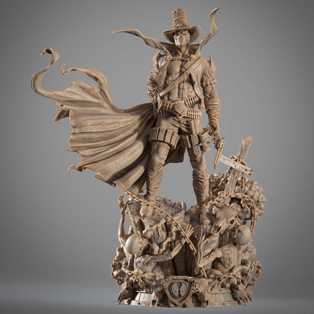 Gunslinger Spawn - Sculpture