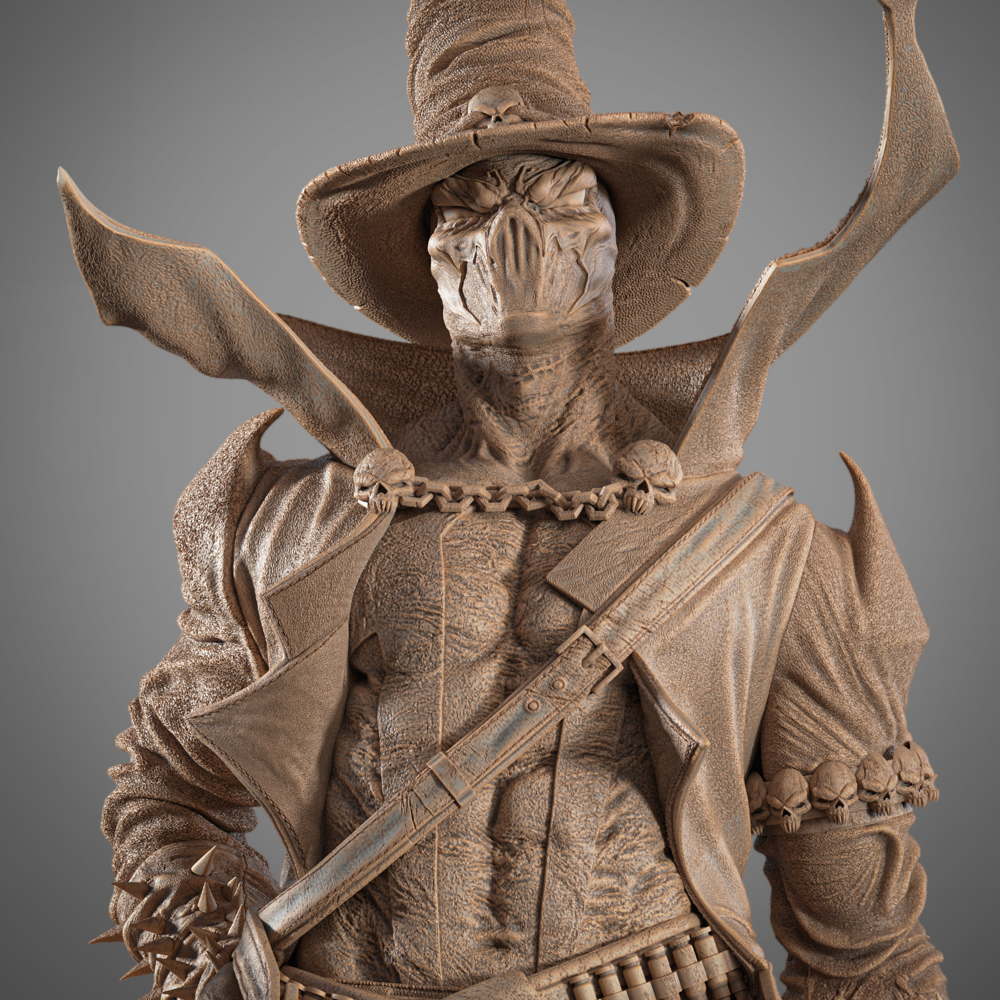 Gunslinger Spawn - Sculpture