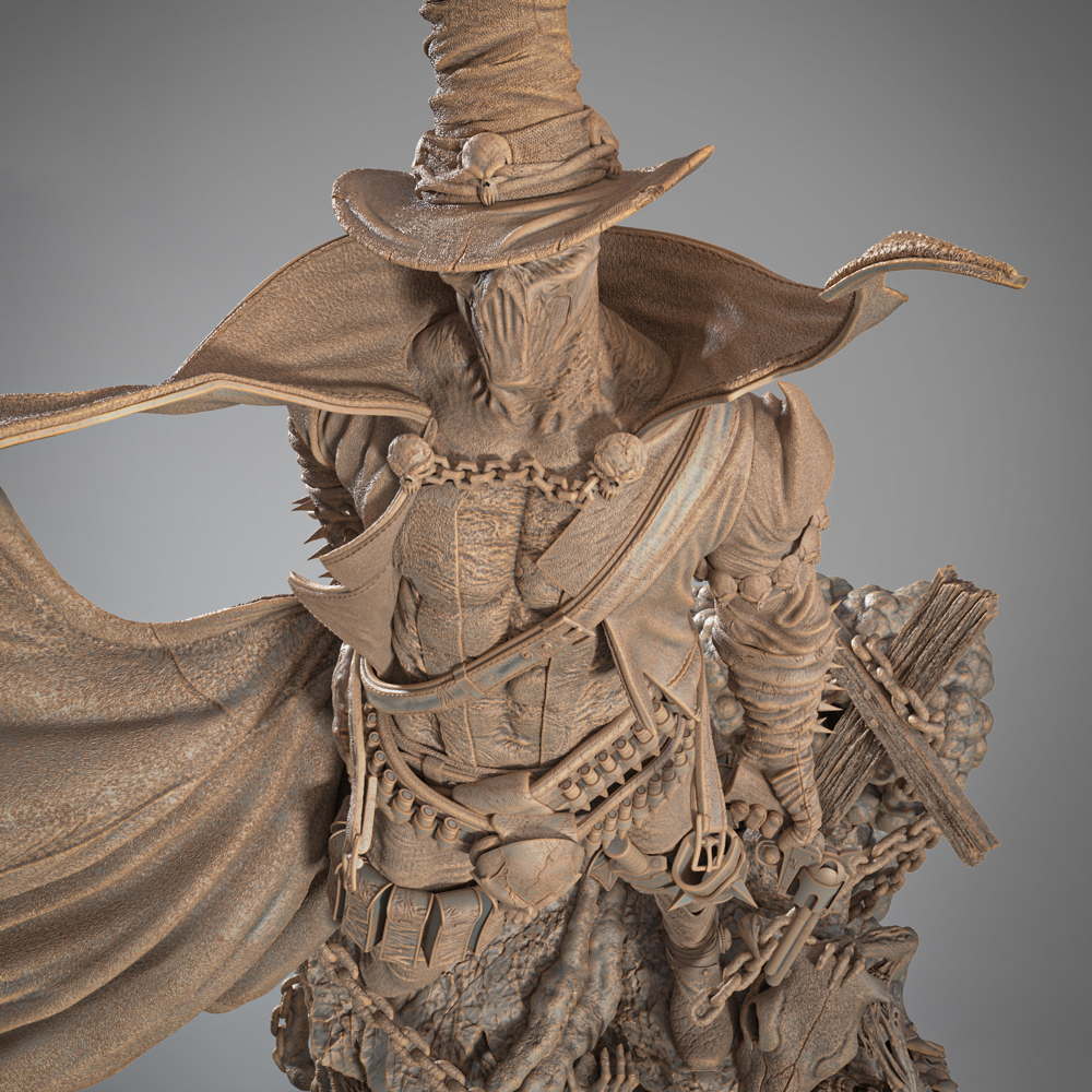 Gunslinger Spawn - Sculpture