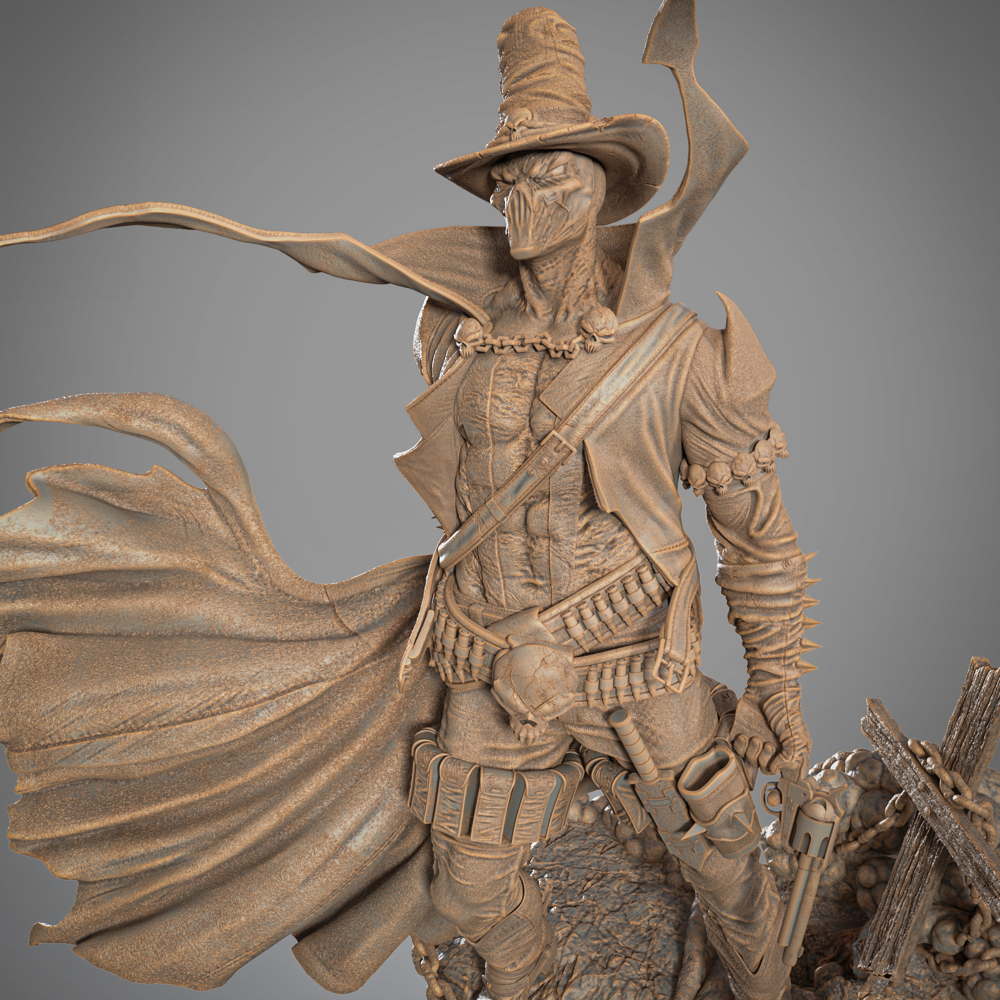 Gunslinger Spawn - Sculpture