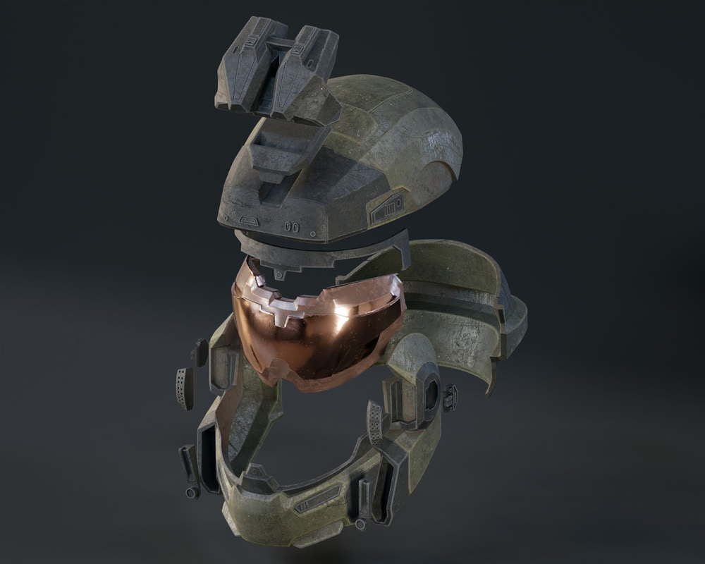 Halo Reach Grenadier - Helmet