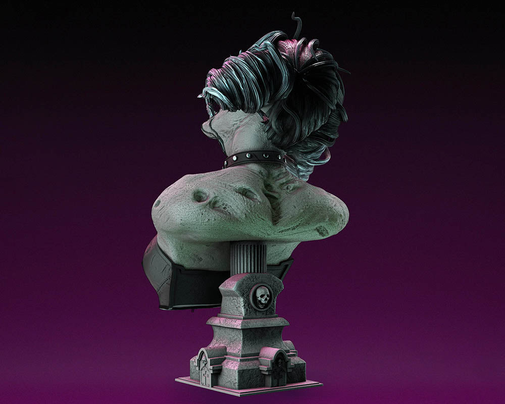 Harley Quinn Zombie - Bust