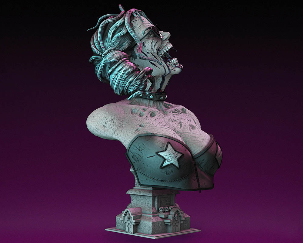 Harley Quinn Zombie - Bust