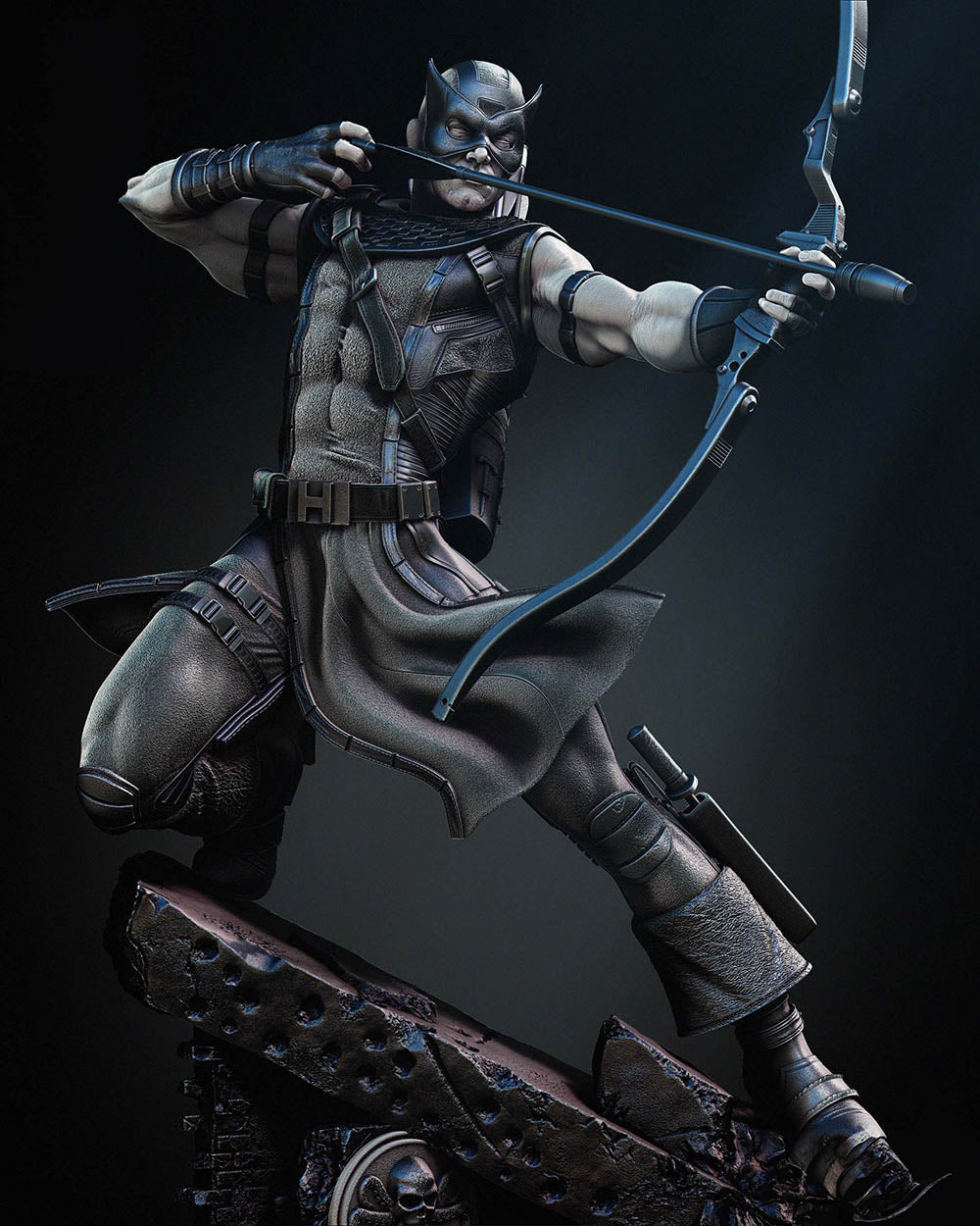 Hawkeye - Sculpture