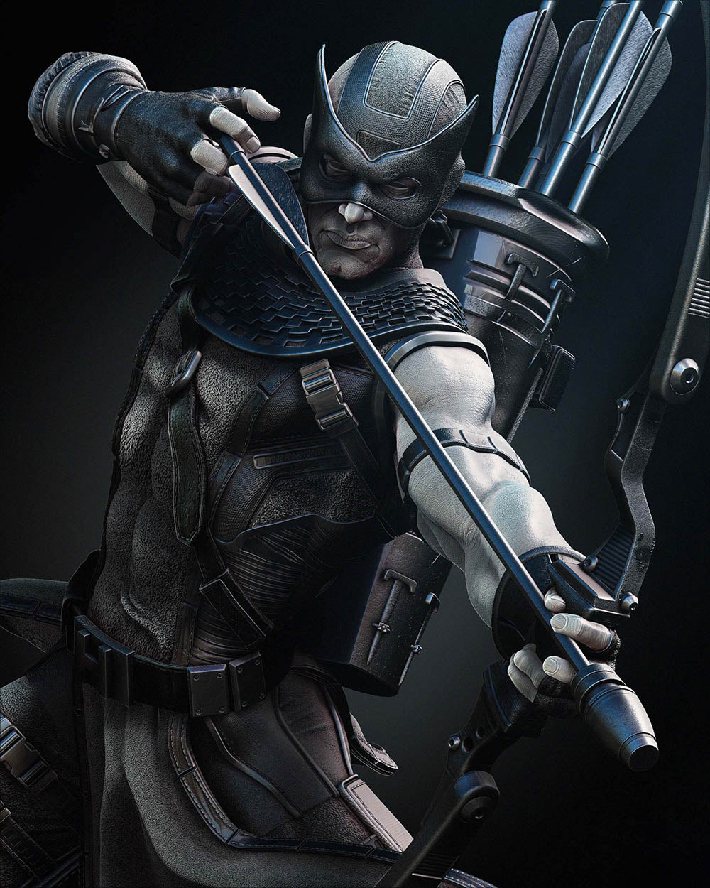 Hawkeye - Sculpture