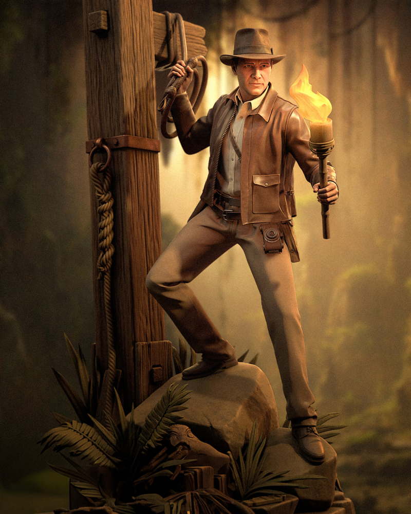 Indiana Jones - Sculpture