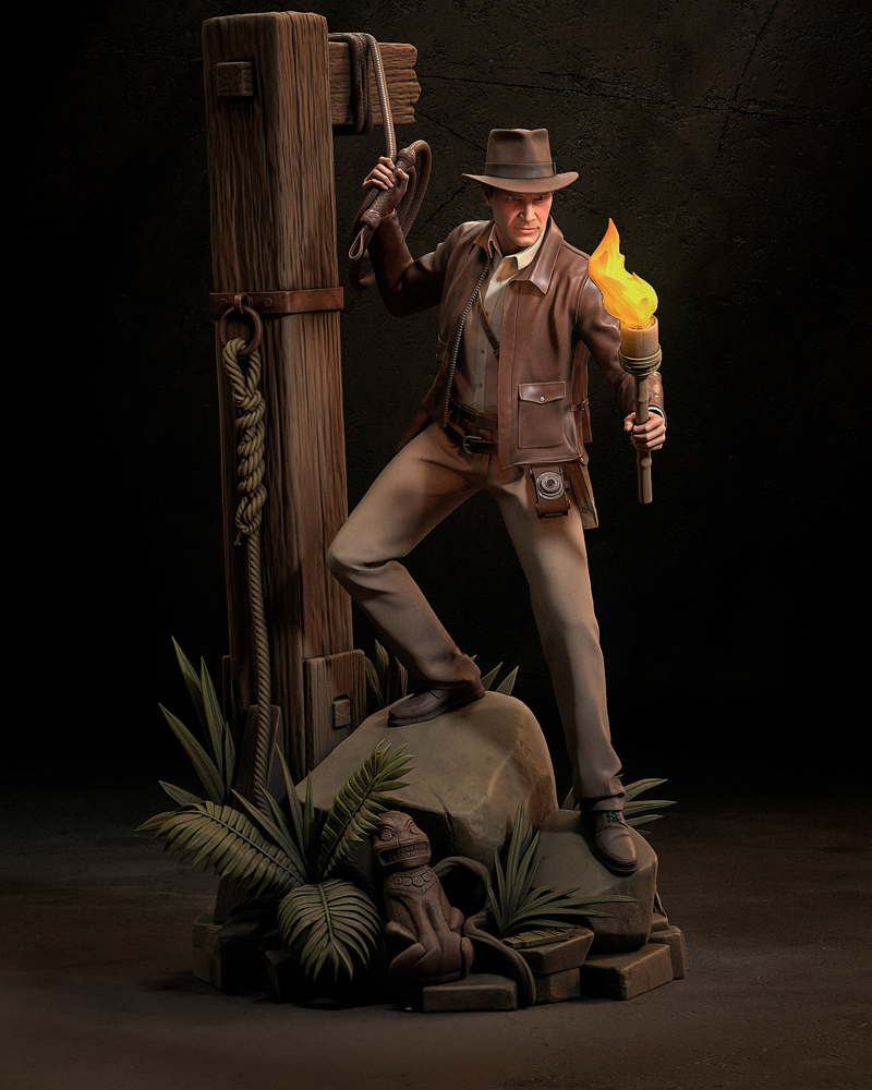 Indiana Jones - Sculpture