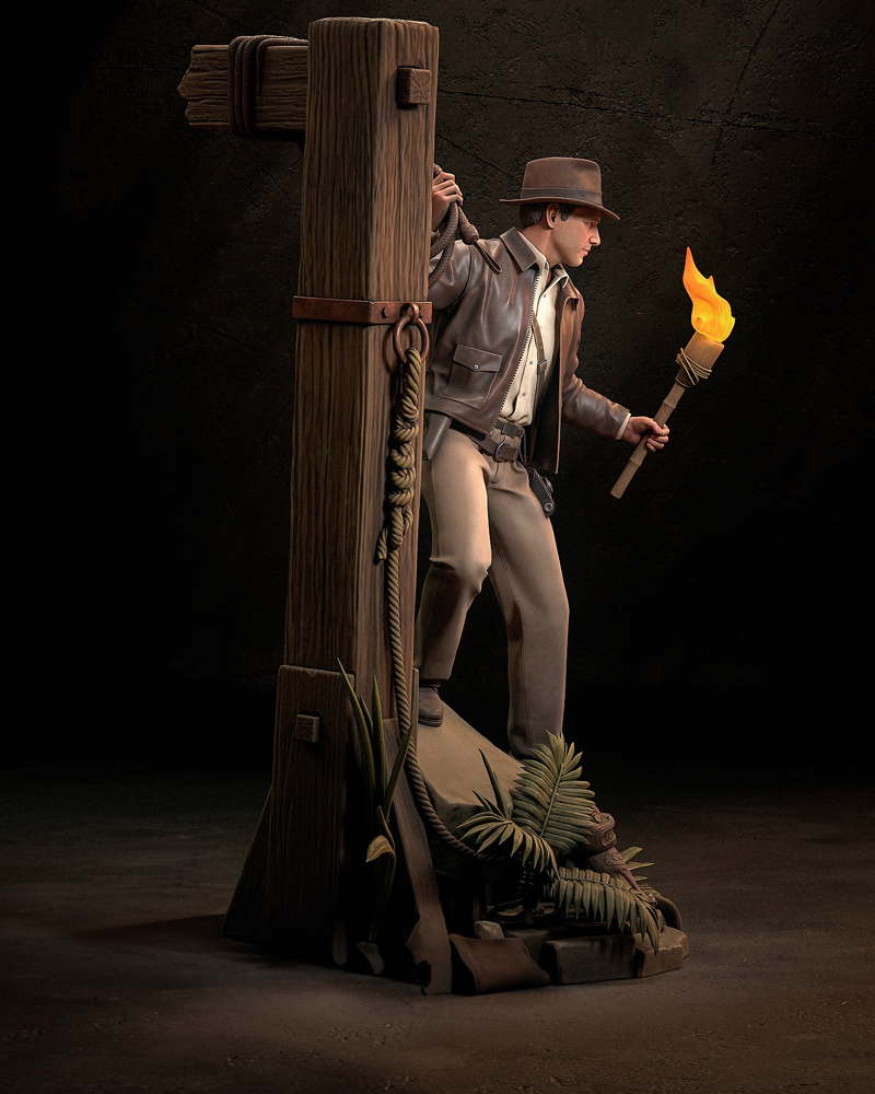 Indiana Jones - Sculpture