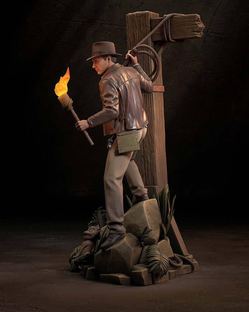Indiana Jones - Sculpture