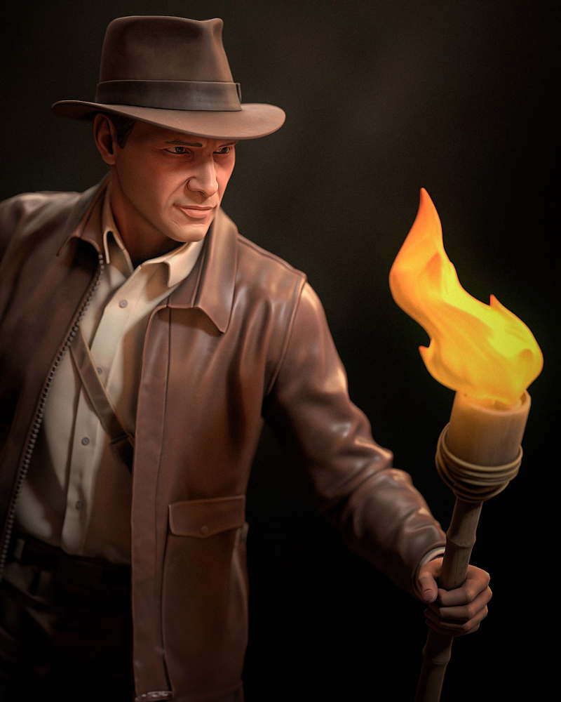 Indiana Jones - Sculpture