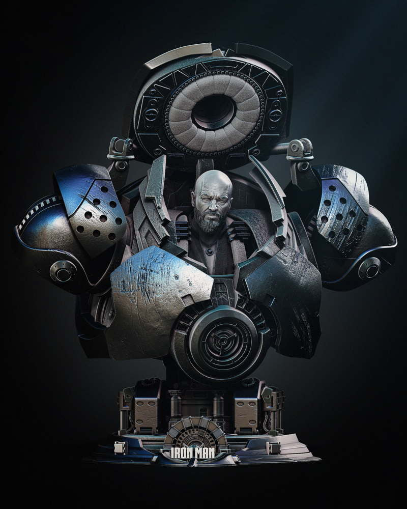 Iron Monger - Bust Portrait