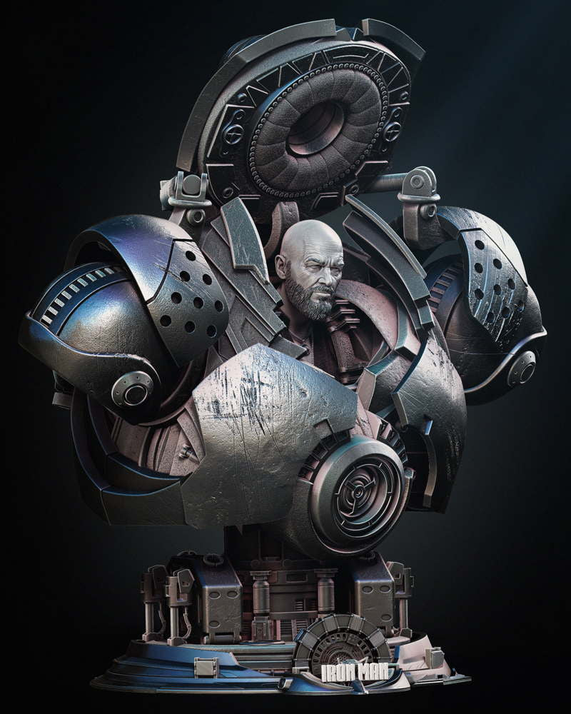 Iron Monger - Bust Portrait