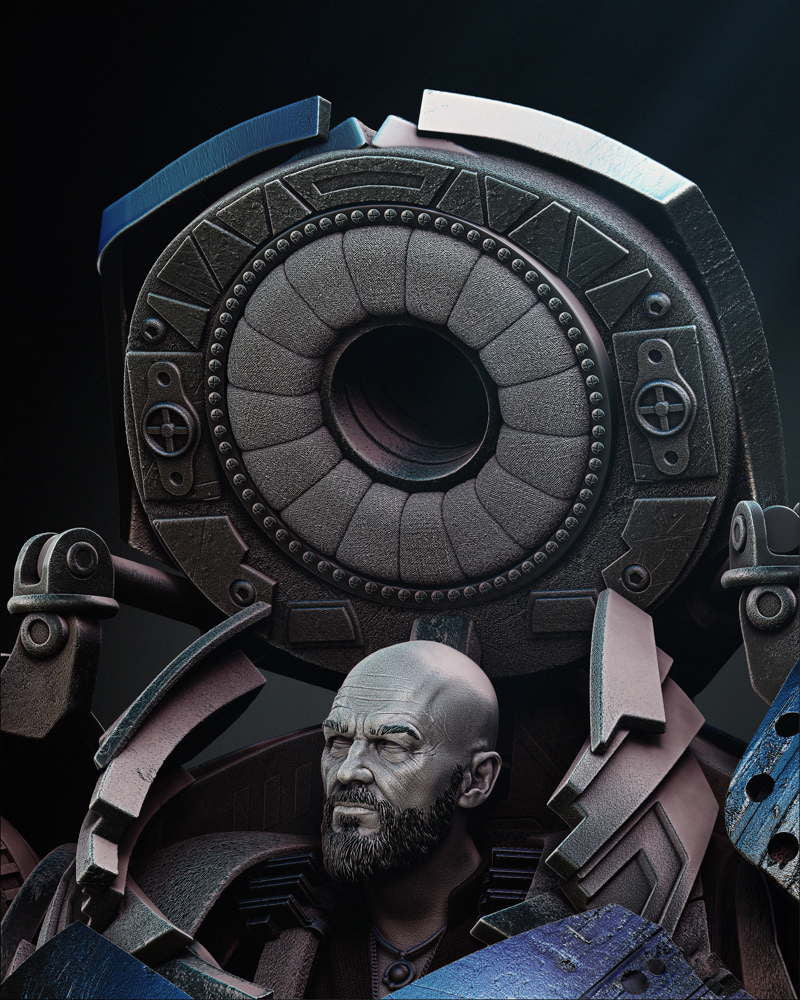 Iron Monger - Bust Portrait