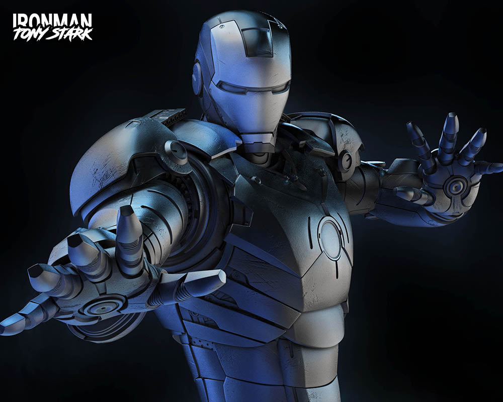 Ironman - Sculpture