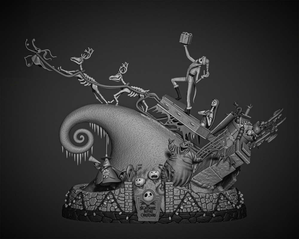 Nightmare Before Christmas - Diorama