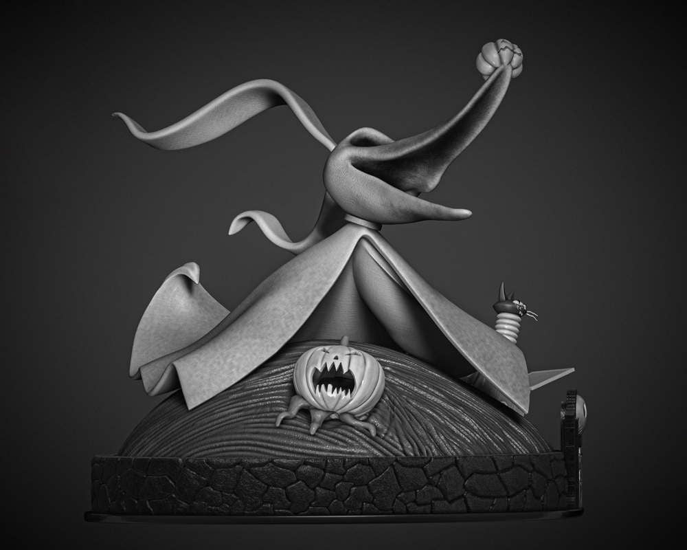 Zero - The Nightmare Before Christmas - Sculpture