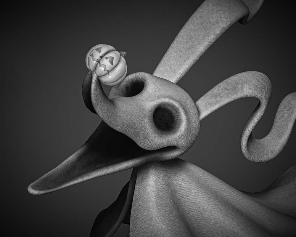 Zero - The Nightmare Before Christmas - Sculpture